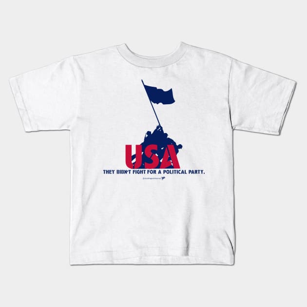 USA Forever Kids T-Shirt by trevorb74